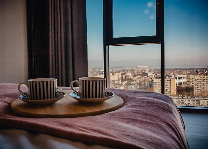 Jbhotels Premium Hanza Tower Апартаменти Щецин